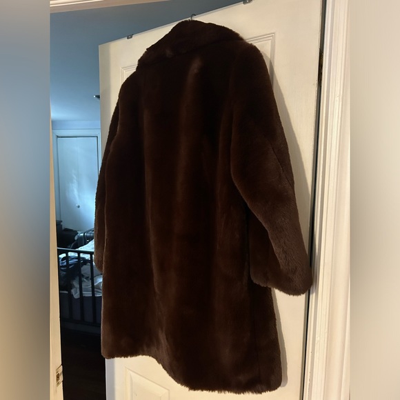 The Kooples (faux) fur coat Brand New with tags! - Picture 4 of 10